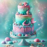 Mermaid Glitter Cake Maker