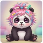 Panda Hair-do